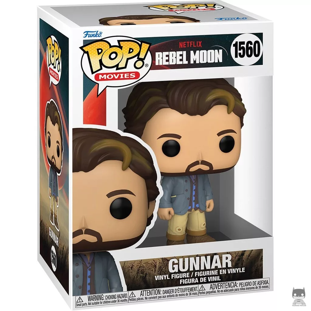 Gunnar Funko Pop! figure in its box