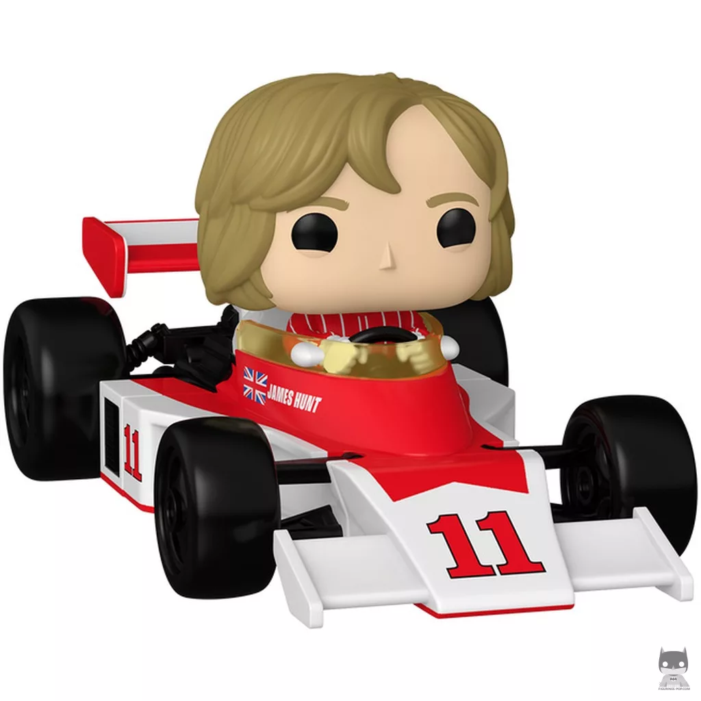 James Hunt with McLaren M23D Funko Pop! figure (Formula 1)