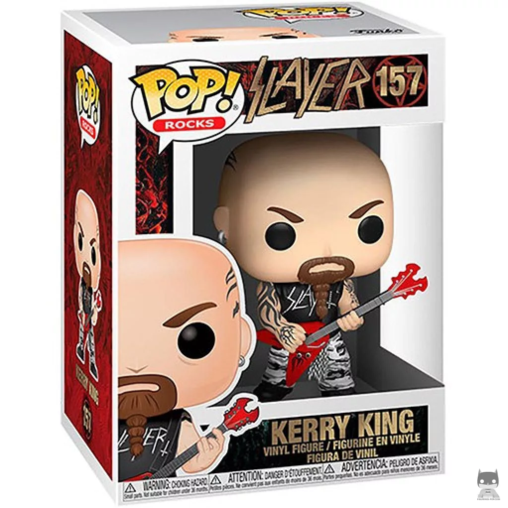 Kerry King Funko Pop! figure in its box