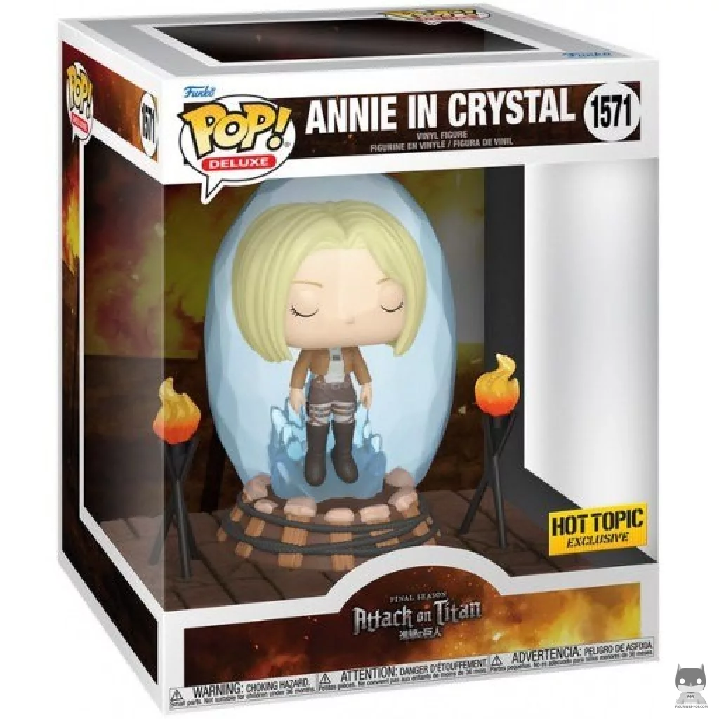 Annie in Crystal Funko Pop! figure in its box