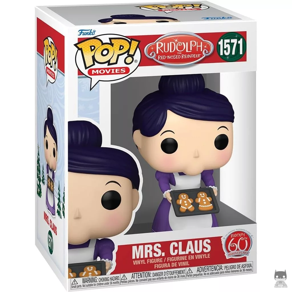 Mrs. Claus (60th Anniversary) Funko Pop! figure in its box