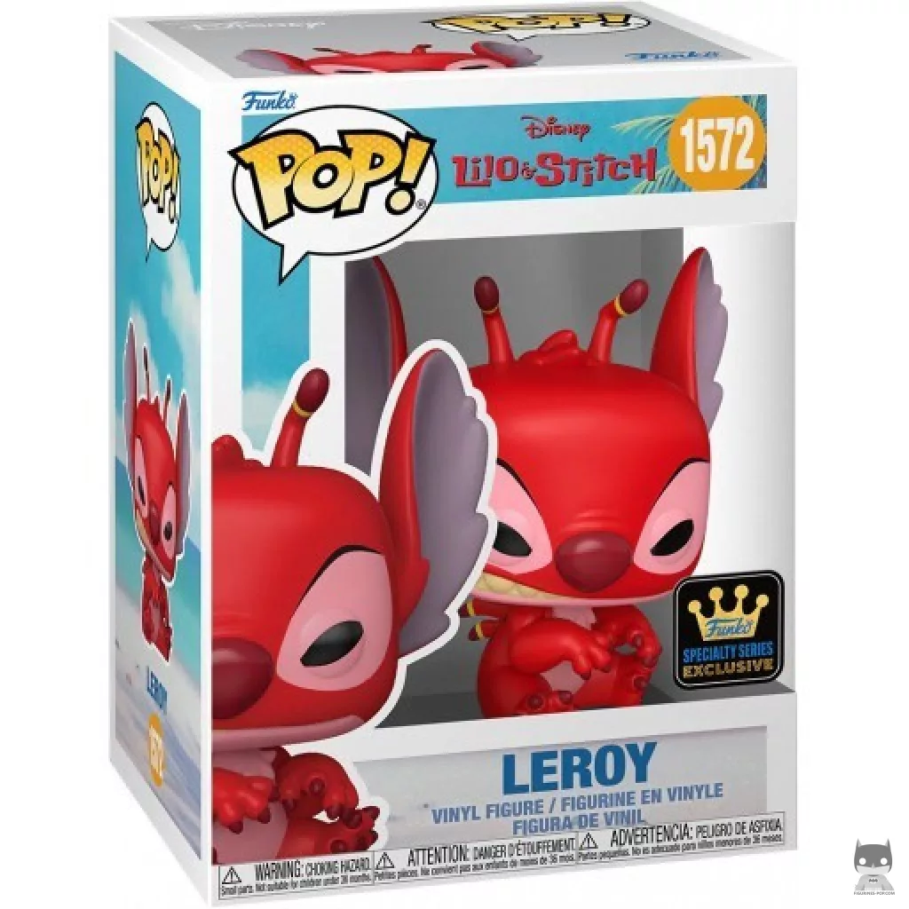 Leroy Funko Pop! figure in its box
