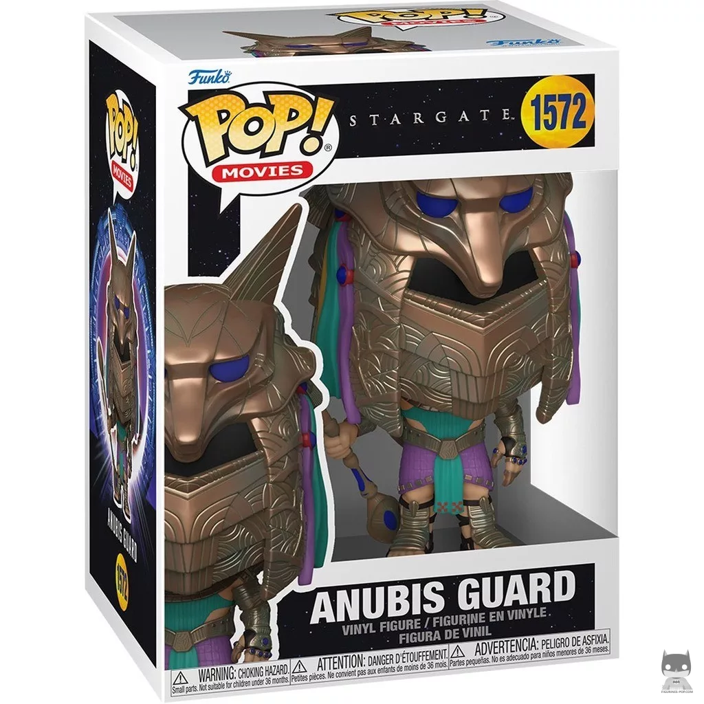 Anubis Guard (Metallic) Funko Pop! figure in its box