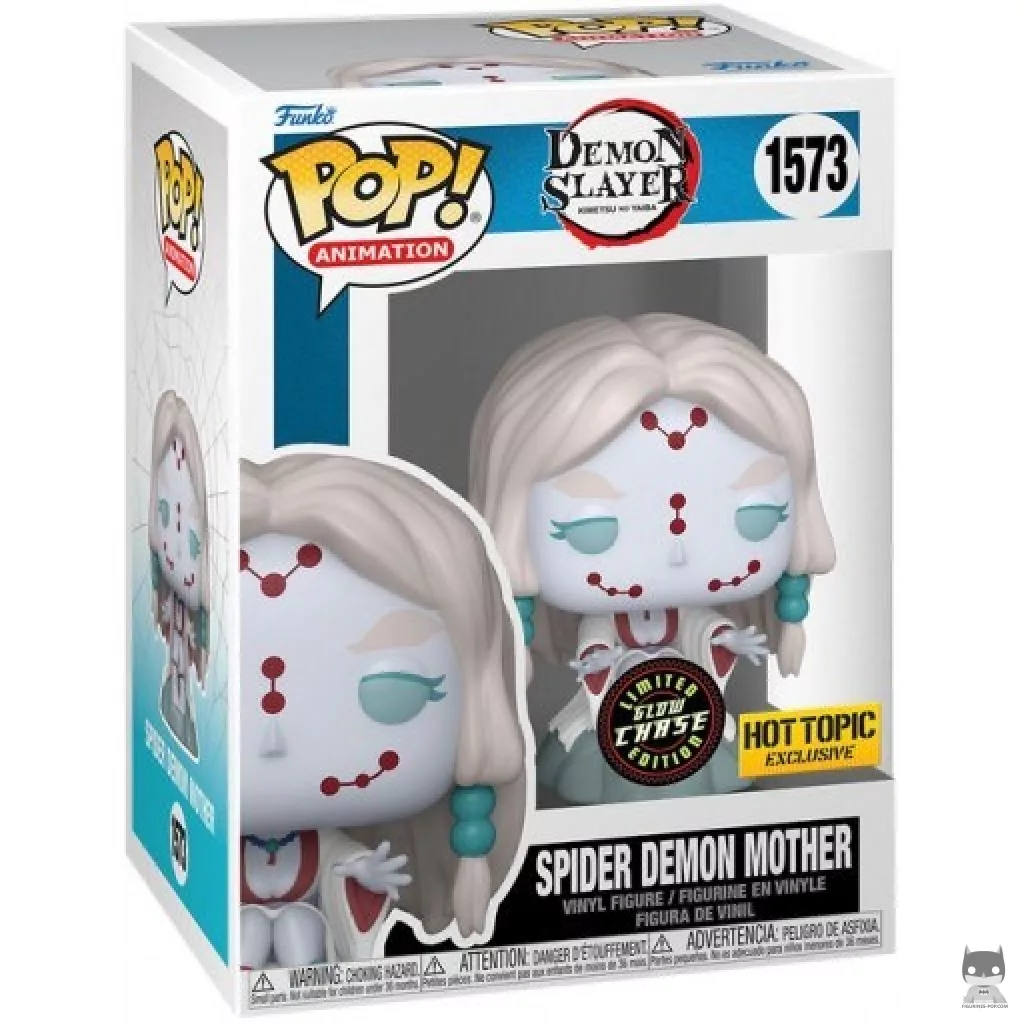 Spider Demon Mother (Chase & Glow in the Dark) Funko Pop! figure in its box
