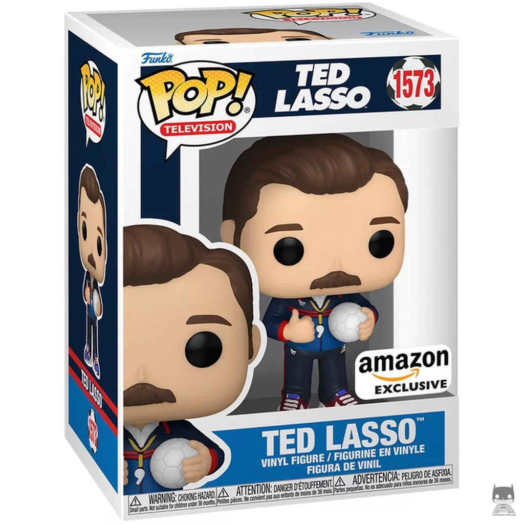 Ted Lasso Funko Pop! figure in its box