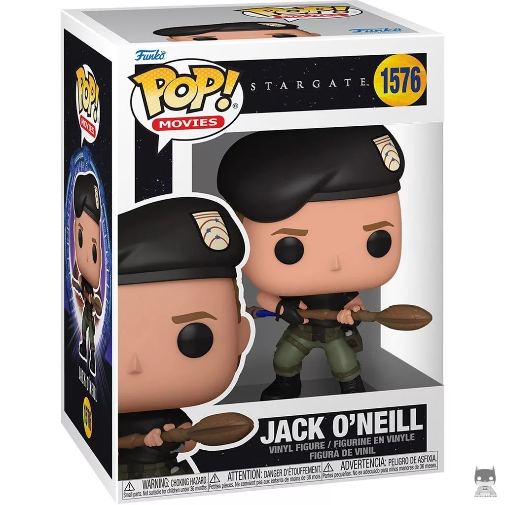 Jack O'Neill Funko Pop! figure in its box