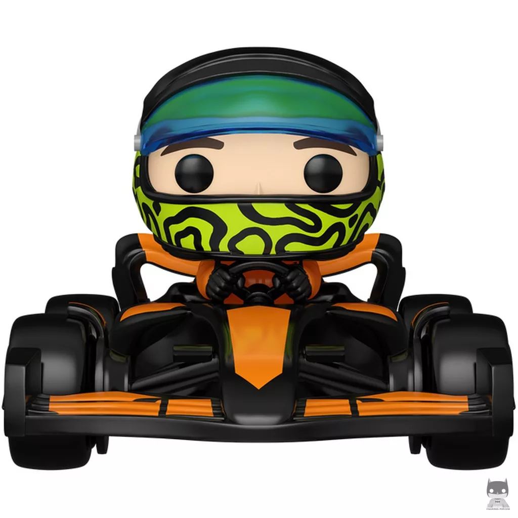 Lando Norris with McLaren MCL39 Funko Pop! figure (Formula 1)
