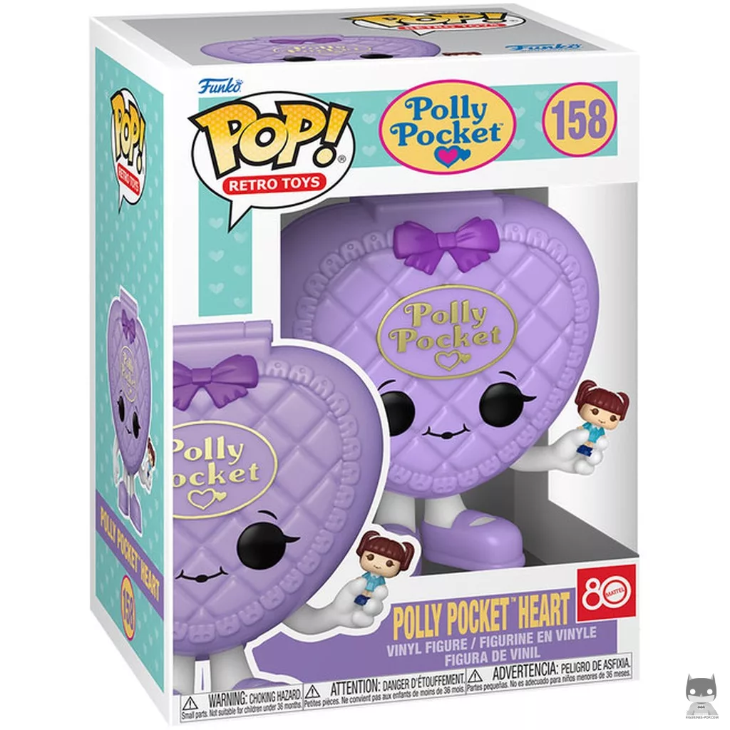 Polly Pocket Heart Funko Pop! figure in its box