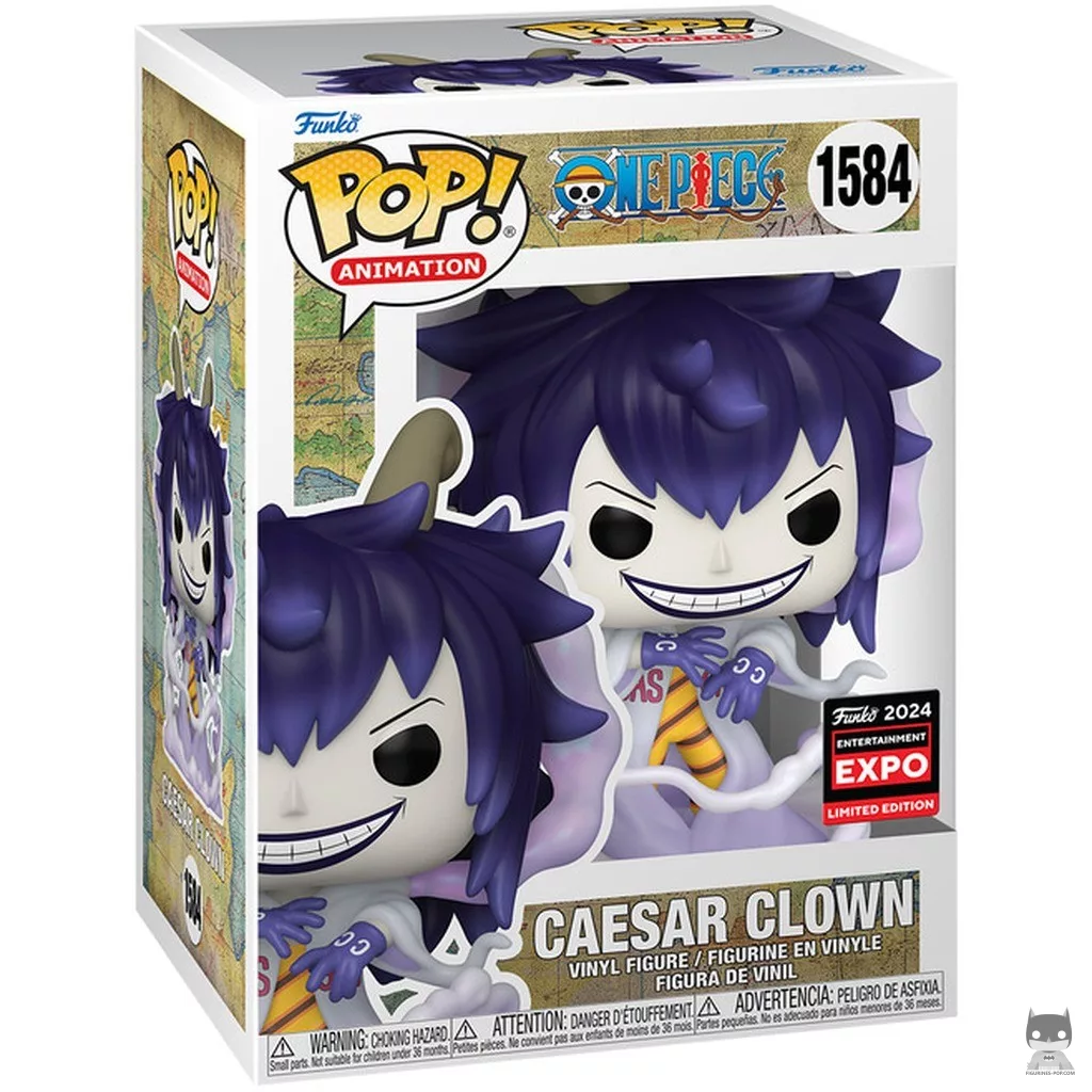 Caesar Clown Funko Pop! figure in its box