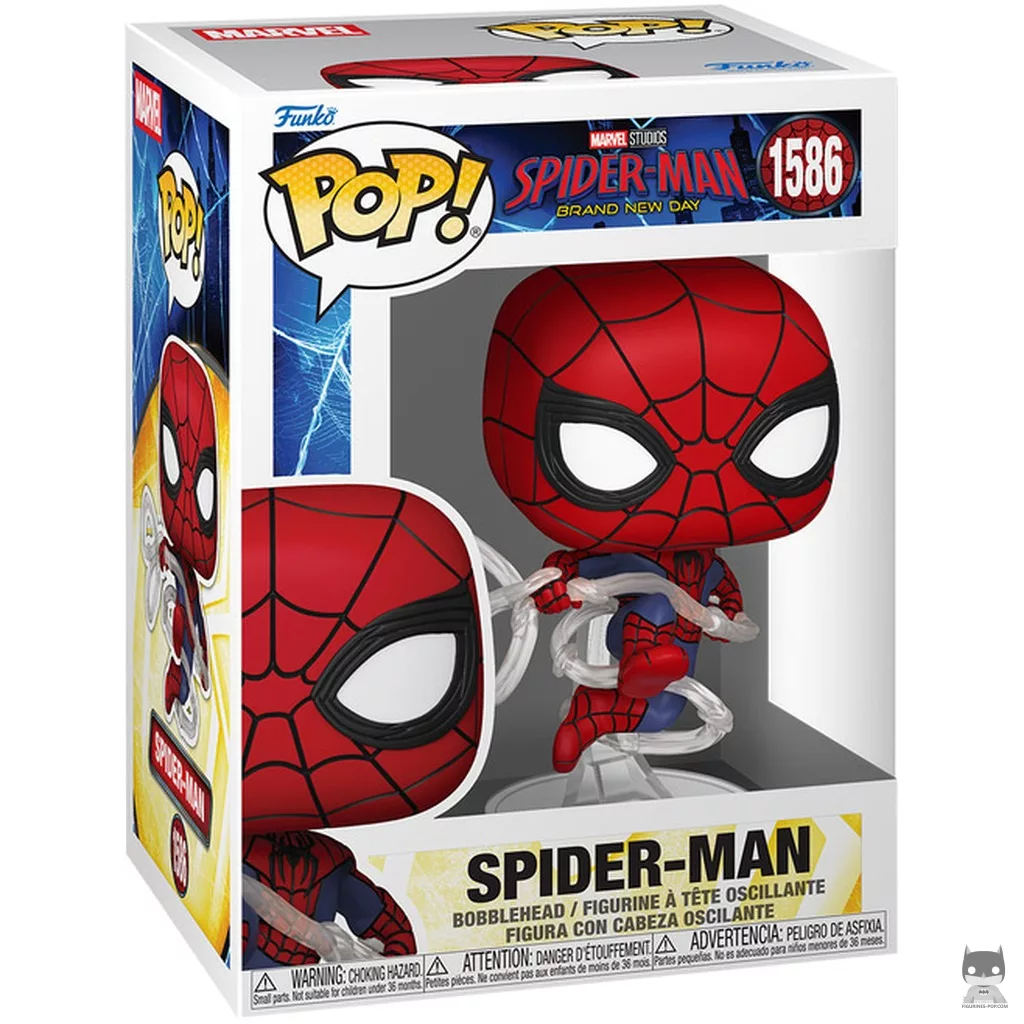 Spider-Man Funko Pop! figure in its box