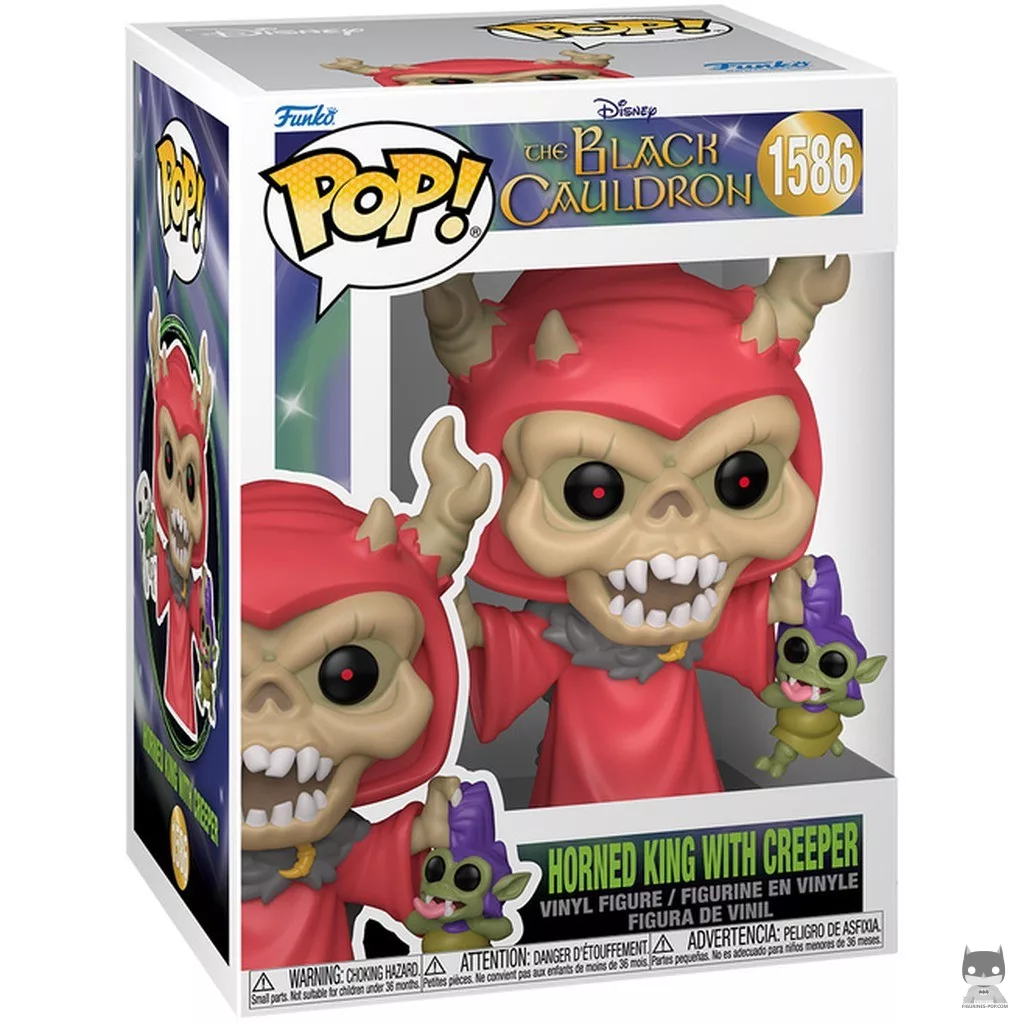 Horned King with Creeper Funko Pop! figure in its box
