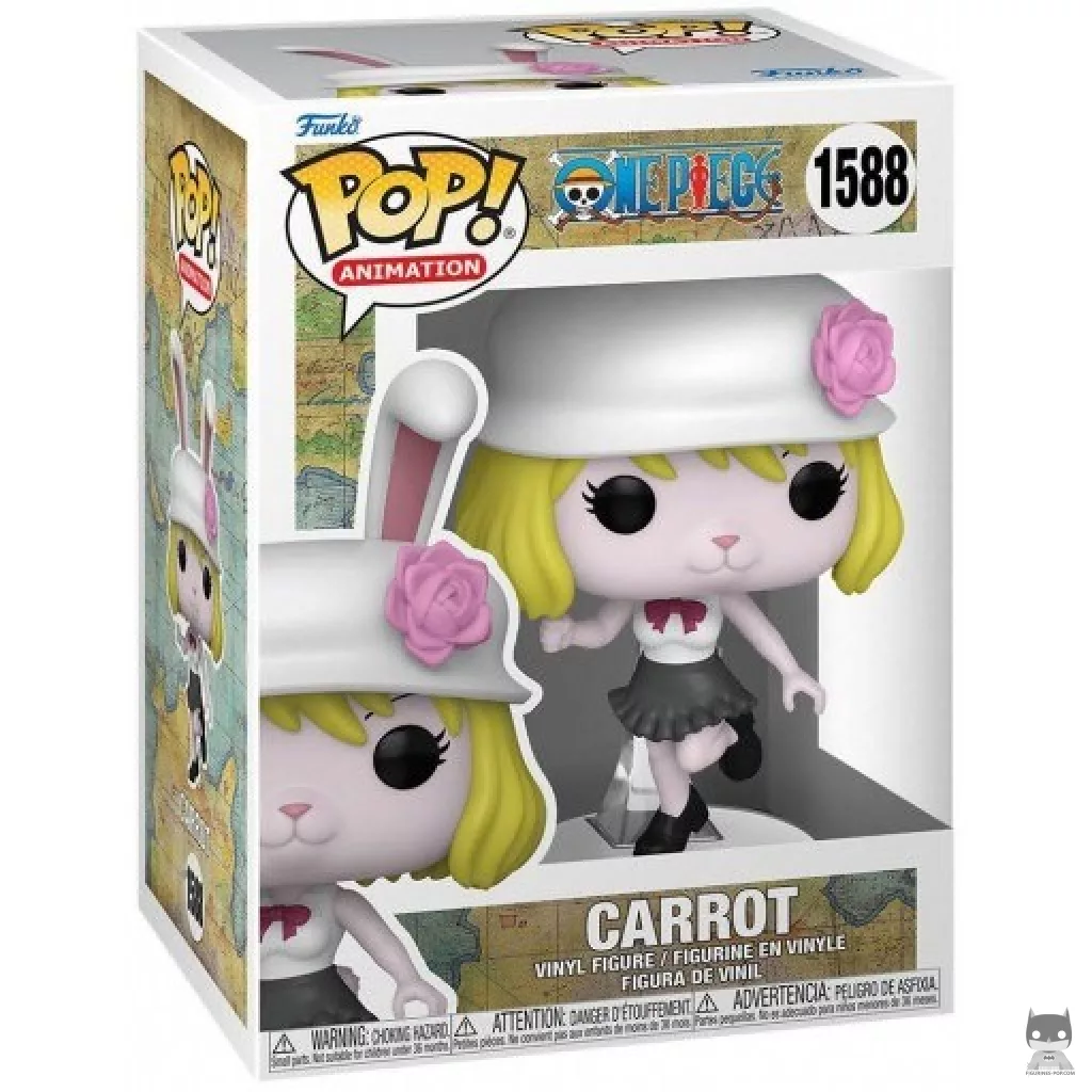 Carrot in White Hat Funko Pop! figure in its box