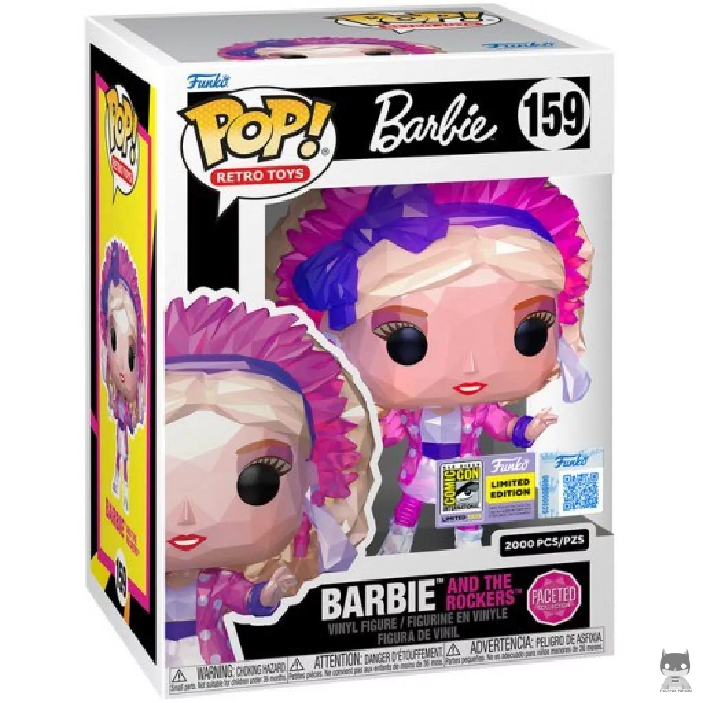 Barbie Facet Funko Pop! figure in its box