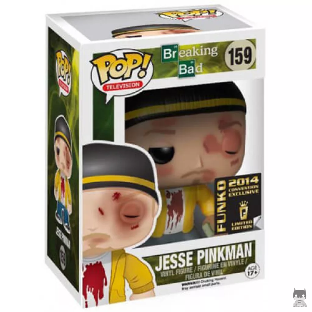 Jesse Pinkman (Bloody) Funko Pop! figure in its box