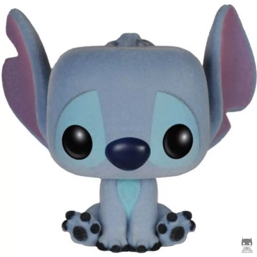 Stitch seated (Flocked) Funko Pop! figure (Lilo et Stitch)