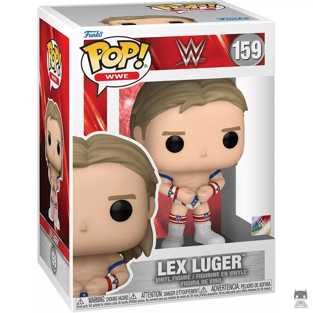 Lex Luger Funko Pop! figure in its box