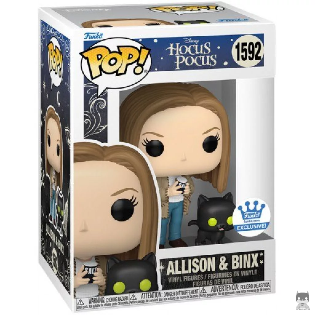 Allison & Binx Funko Pop! figure in its box