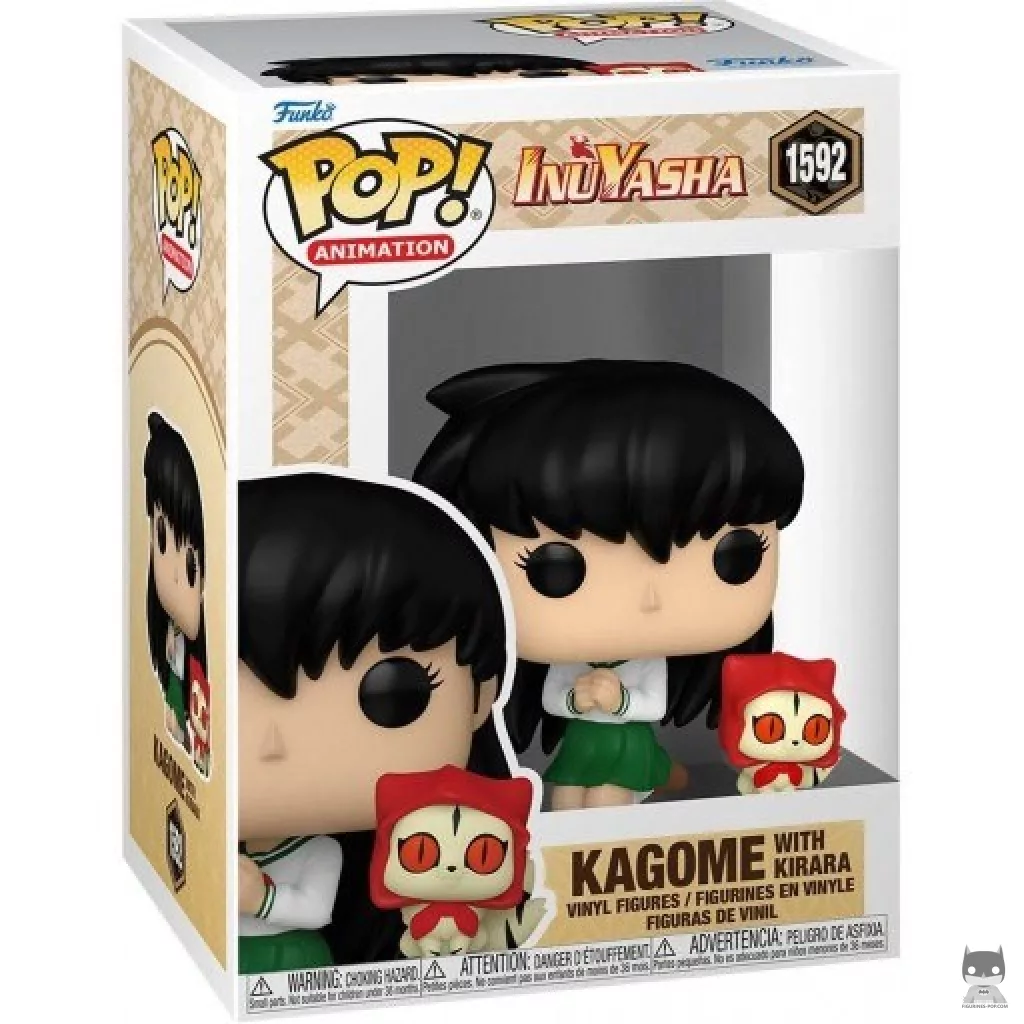 Kagome with Kirara Funko Pop! figure in its box