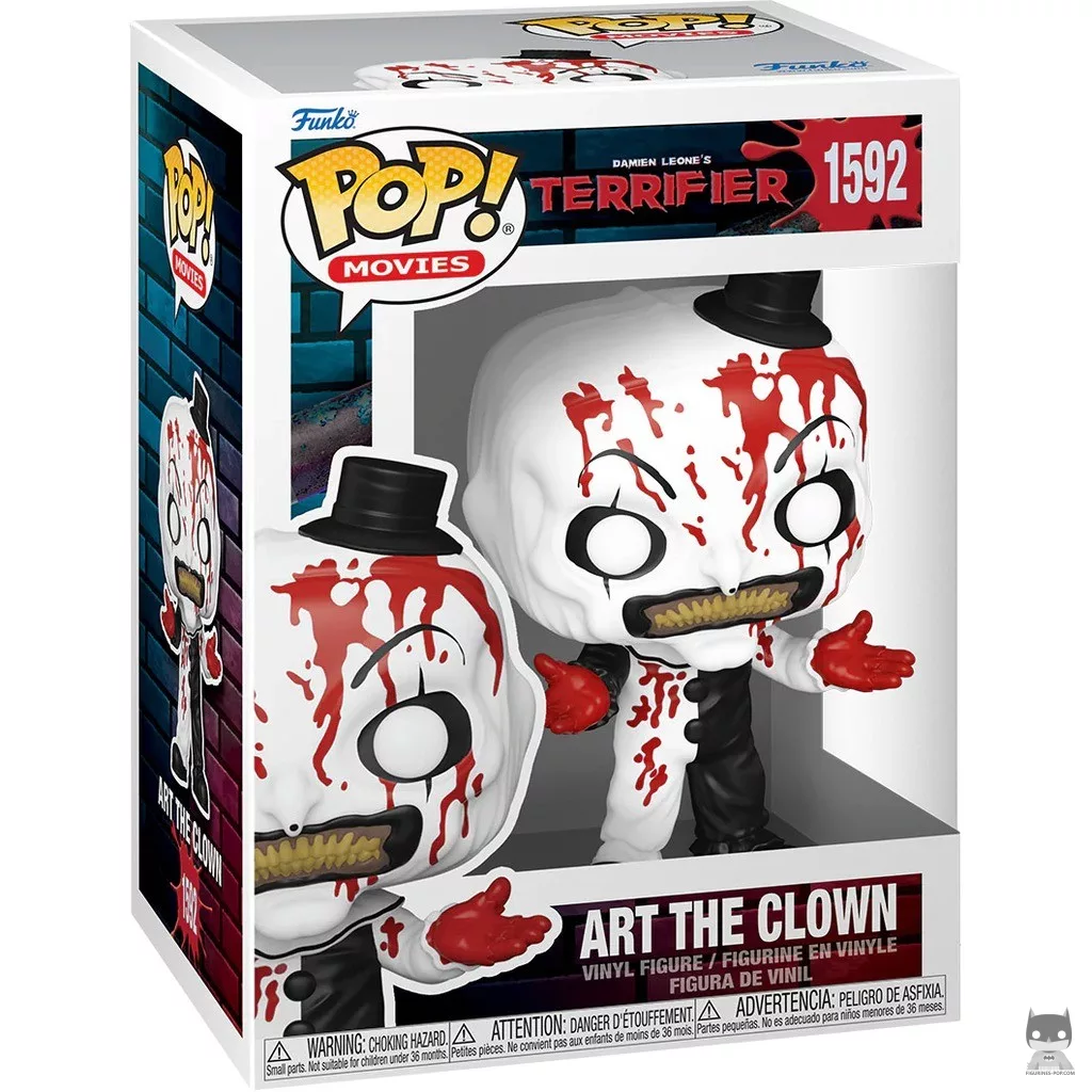 Art the Clown (Bloody) Funko Pop! figure in its box