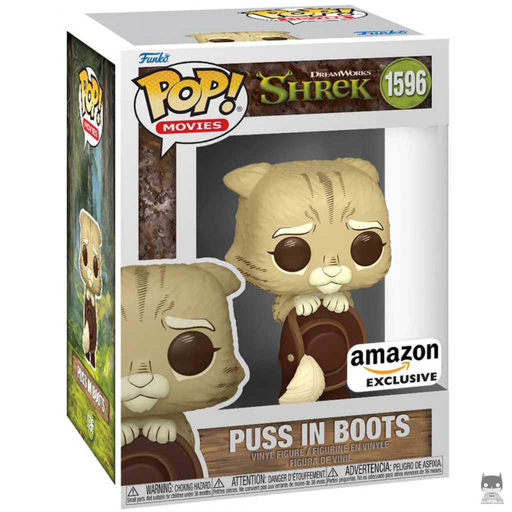 Puss in Boots (Sepia) Funko Pop! figure in its box