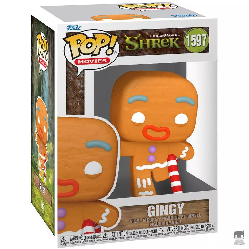 Gingy Funko Pop! figure in its box
