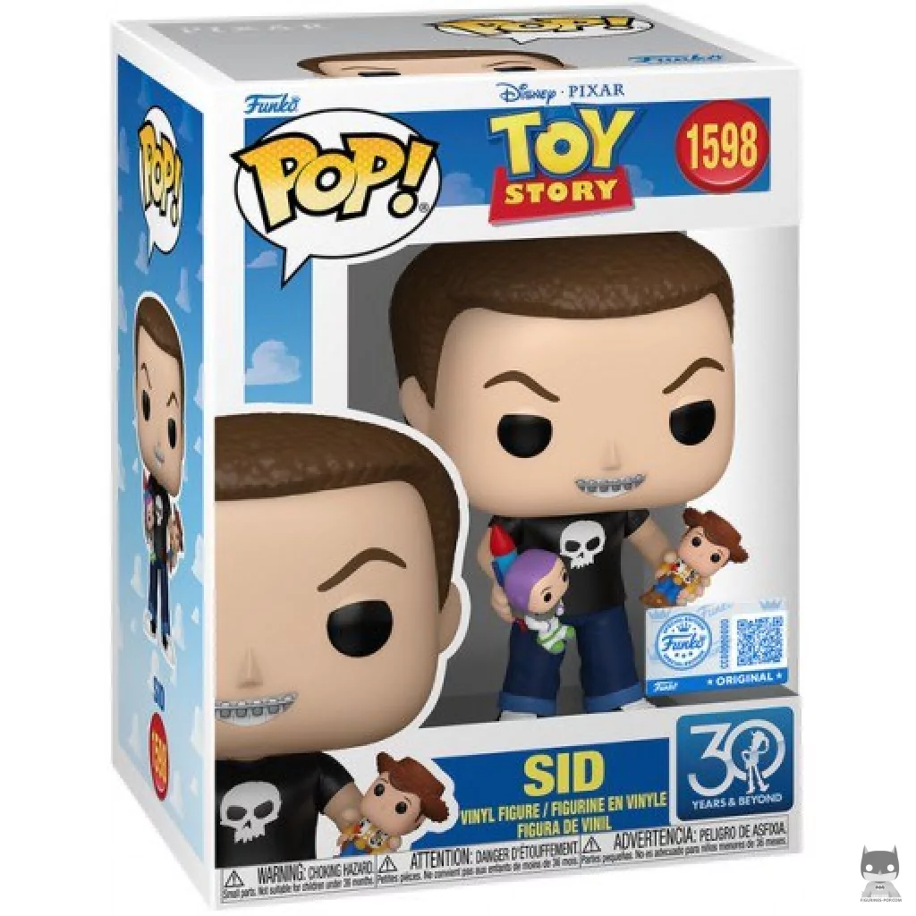 Sid Funko Pop! figure in its box