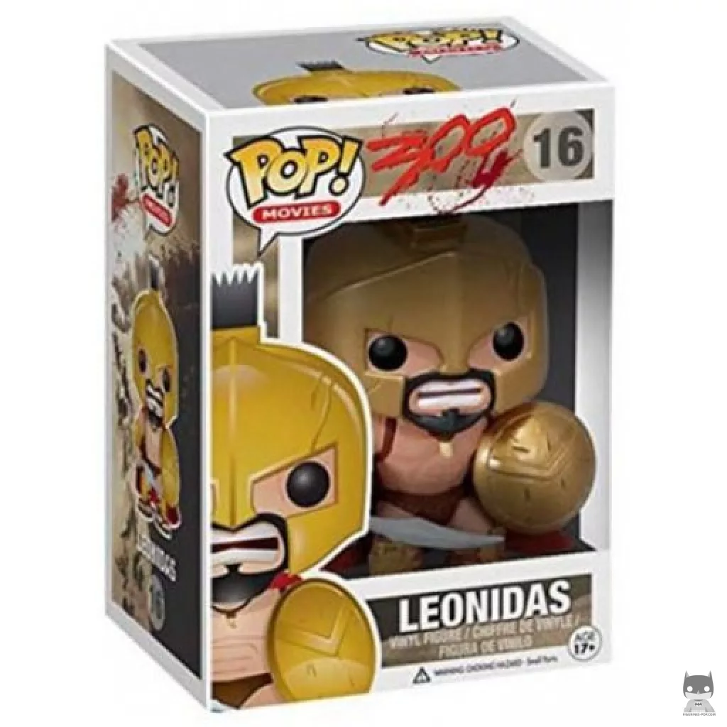 Leonidas Funko Pop! figure in its box