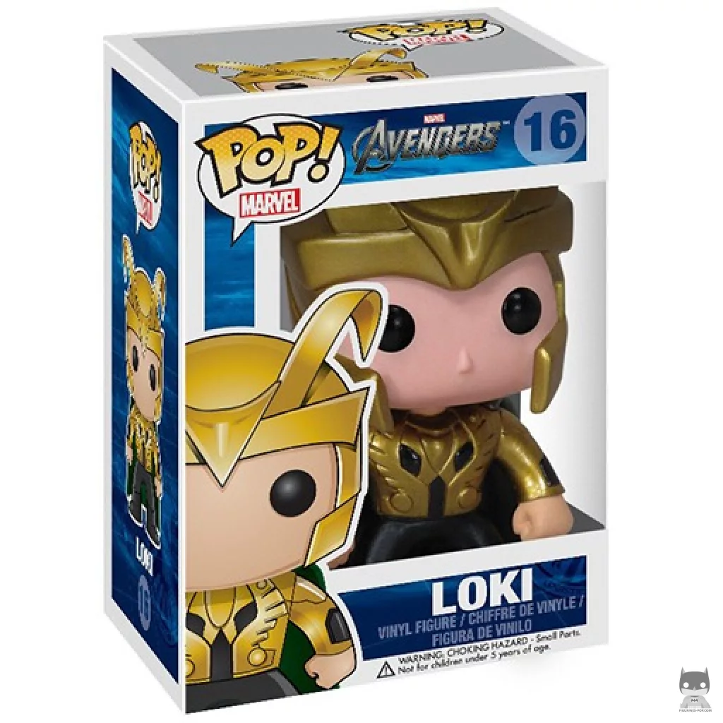 Loki Funko Pop! figure in its box
