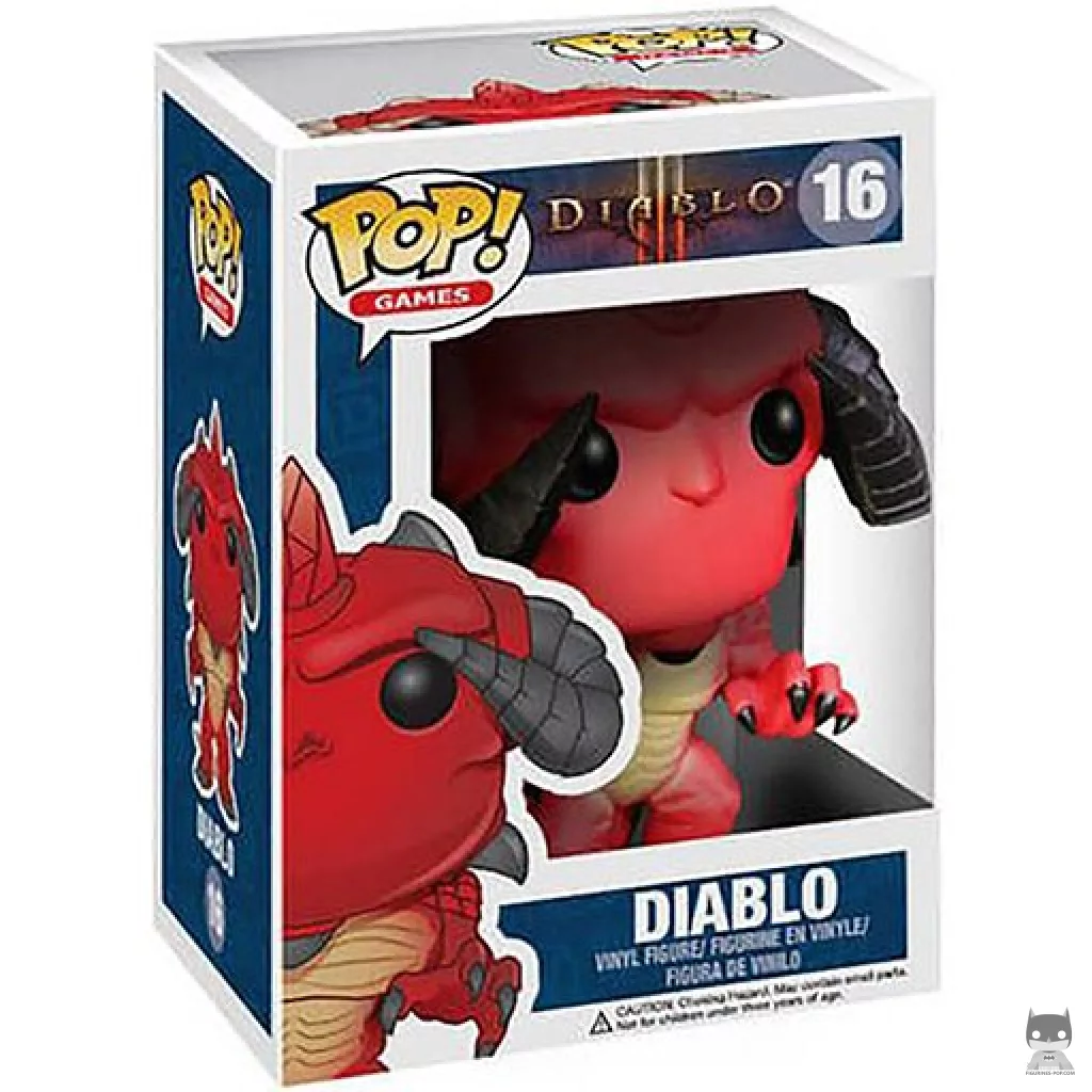 Diablo Funko Pop! figure in its box