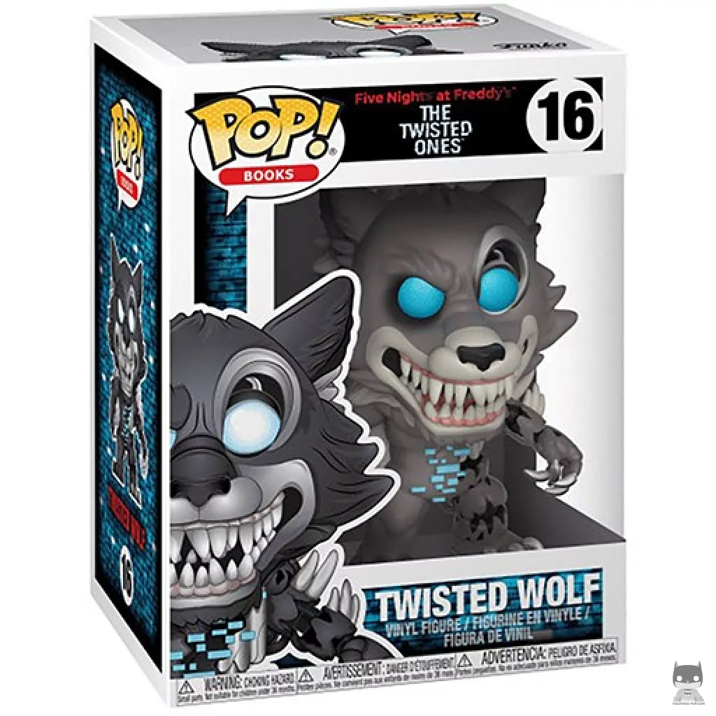 Wolf (Twisted) Funko Pop! figure in its box