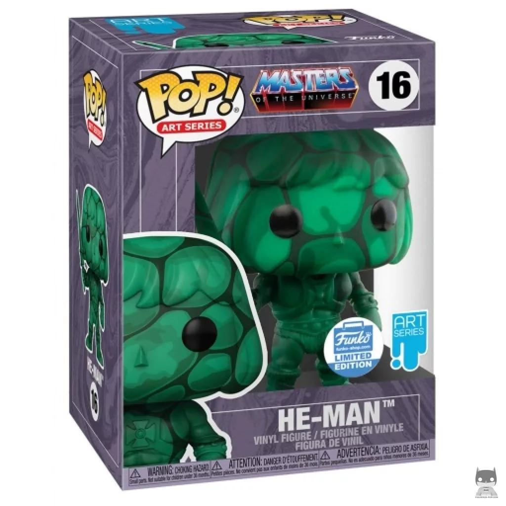 He-Man Funko Pop! figure in its box