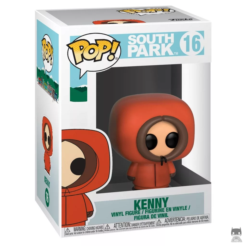 Kenny McCormick Funko Pop! figure in its box