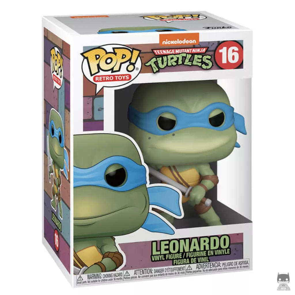 Leonardo Funko Pop! figure in its box