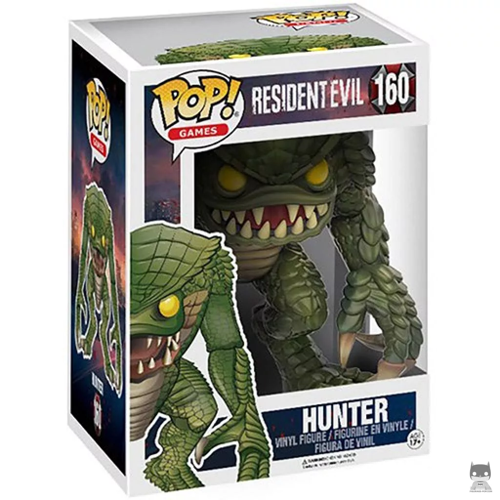 The Hunter (Supersized) Funko Pop! figure in its box