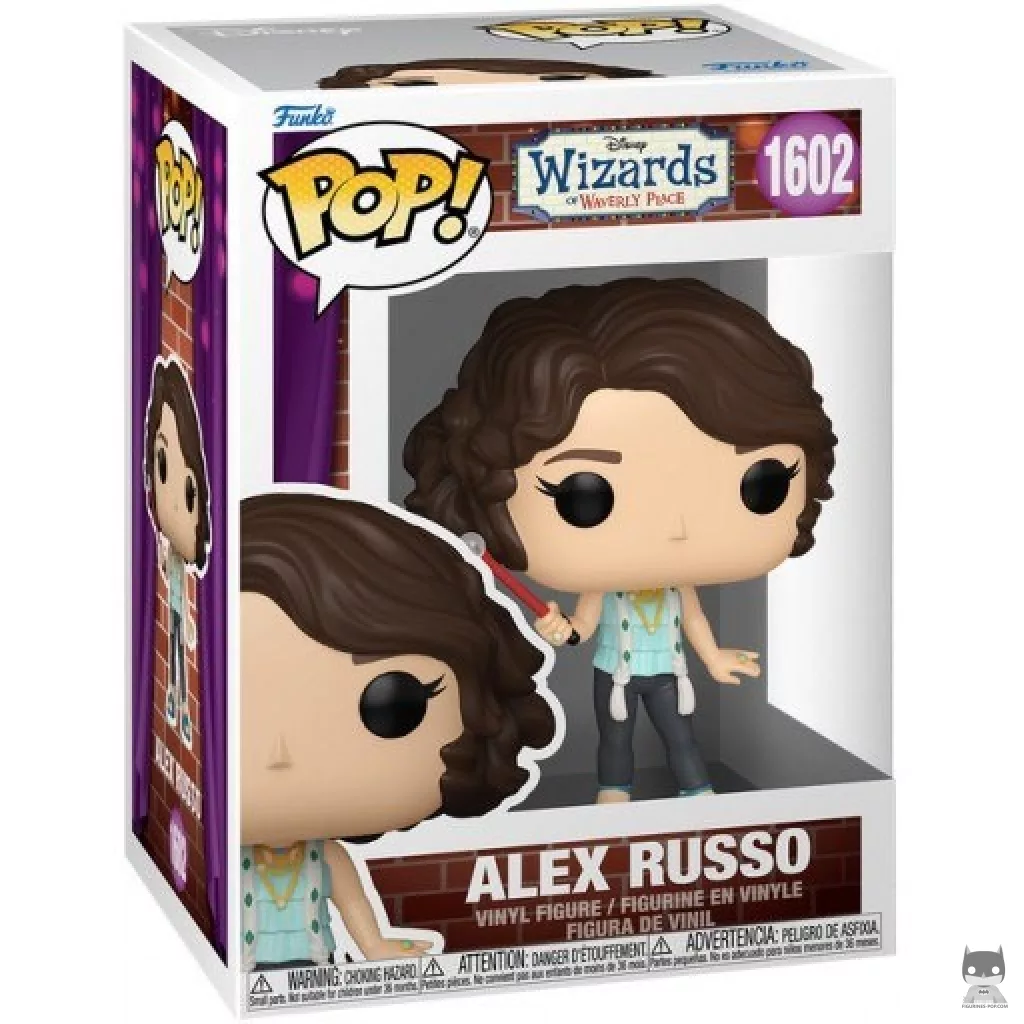 Alex Russo Funko Pop! figure in its box