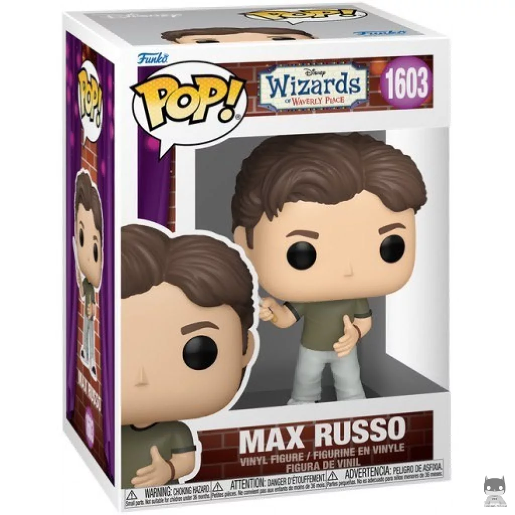 Max Russo Funko Pop! figure in its box
