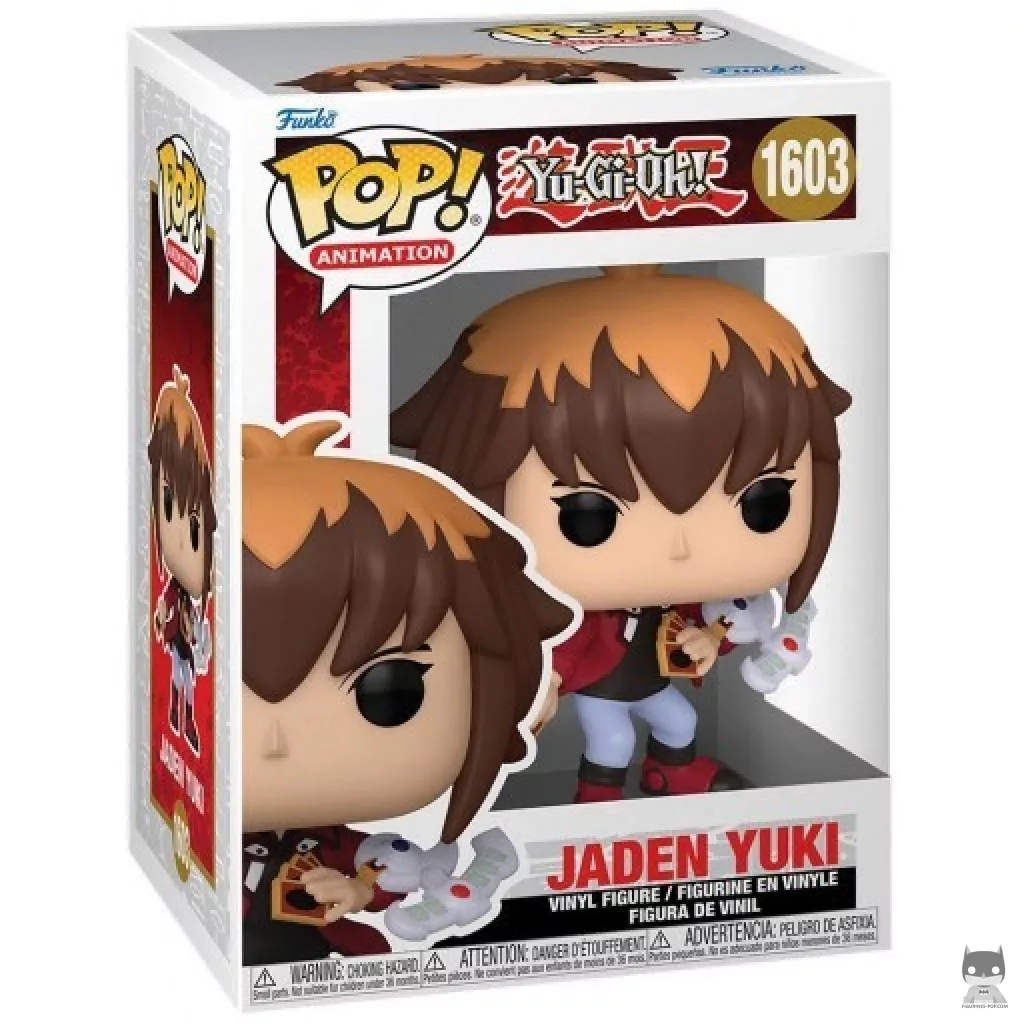 Jaden Yuki Funko Pop! figure in its box