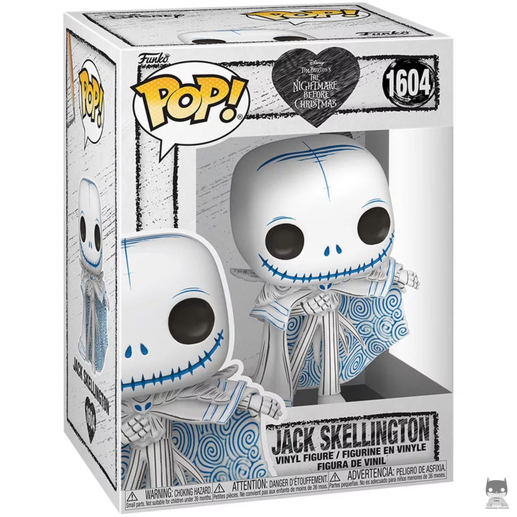 Jack Skellington (Sketched) Funko Pop! figure in its box