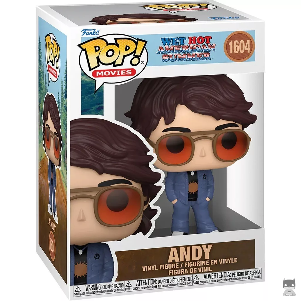 Andy Funko Pop! figure in its box