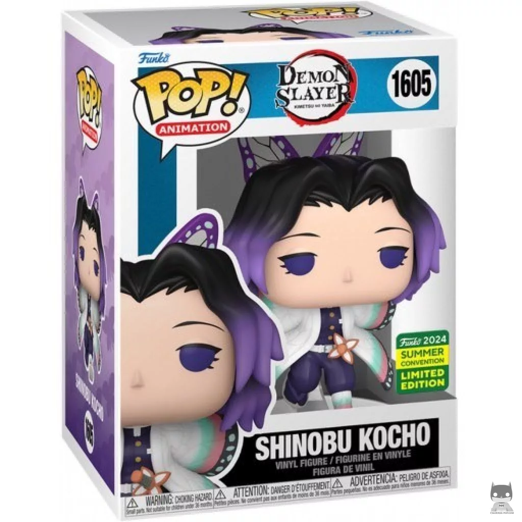 Shinobu Kocho Funko Pop! figure in its box