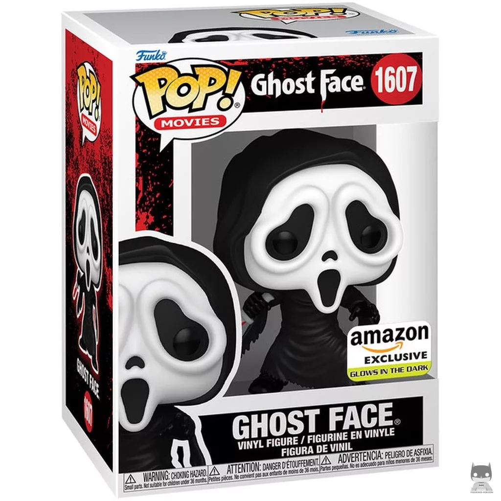 Ghost Face (Glow in the Dark) Funko Pop! figure in its box