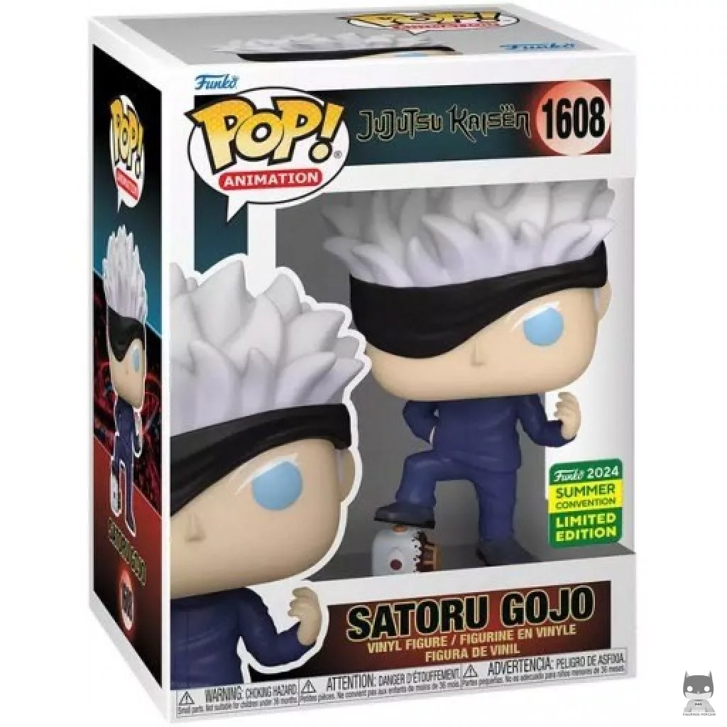 Satoru Gojo Funko Pop! figure in its box