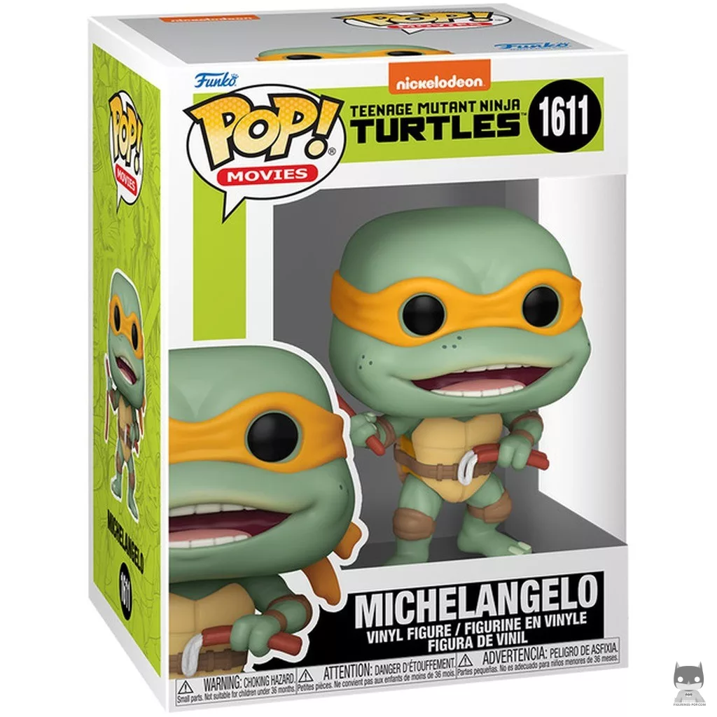 Michelangelo Funko Pop! figure in its box