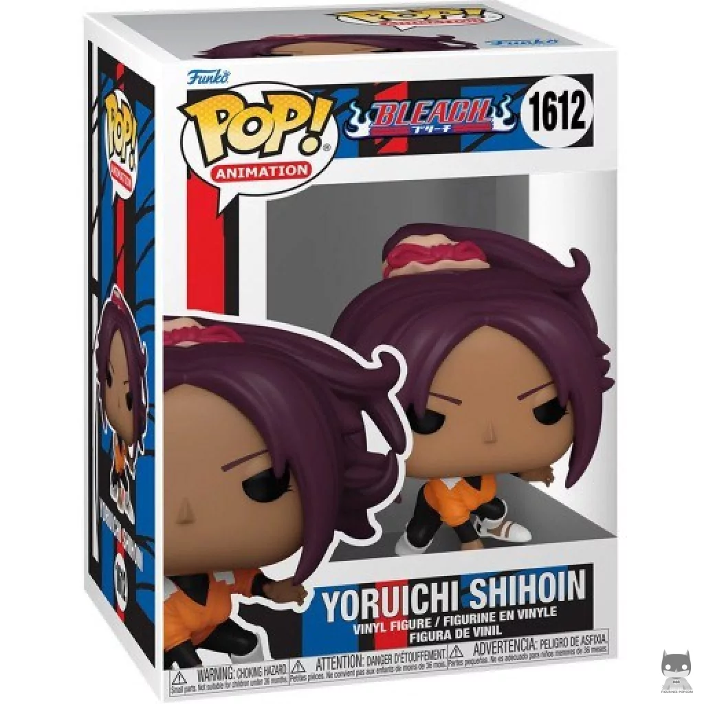 Yoruichi Shihoin Funko Pop! figure in its box