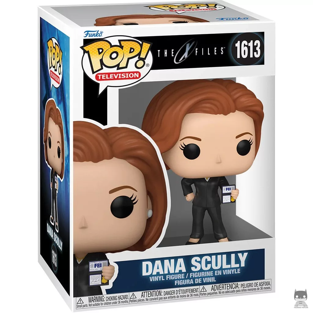 Dana Scully Funko Pop! figure in its box