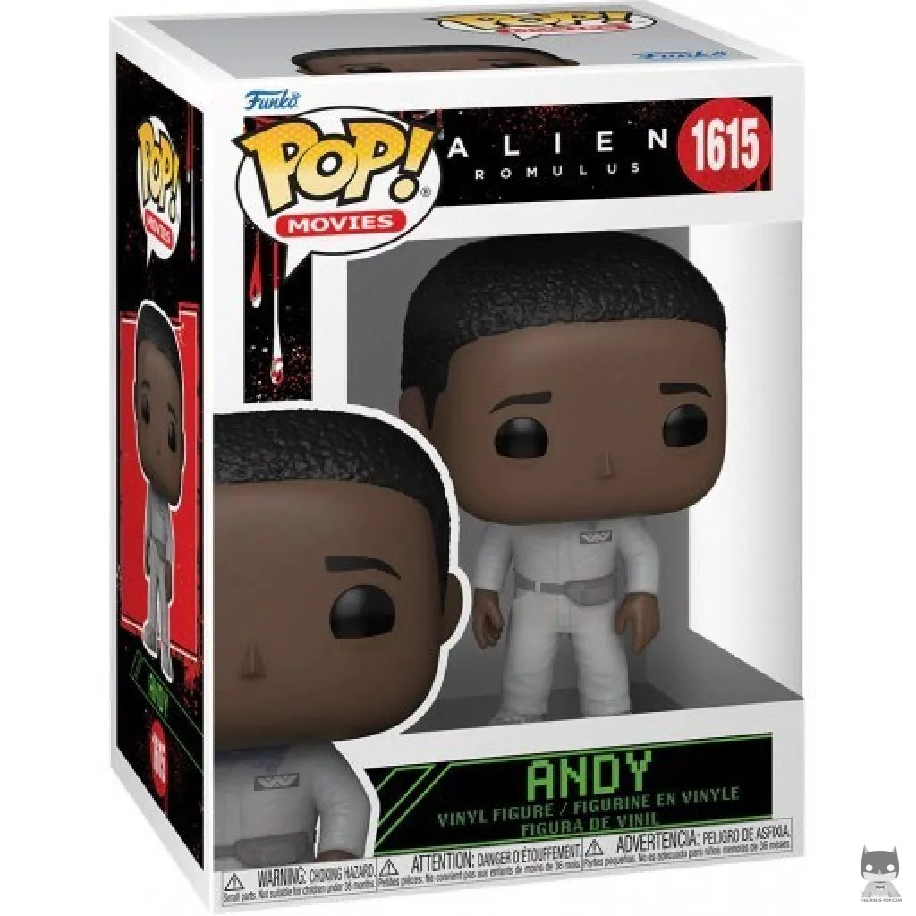 Andy Funko Pop! figure in its box