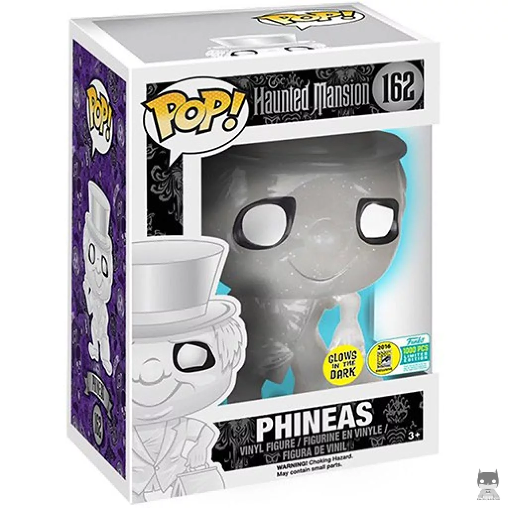 Phineas (White) Funko Pop! figure in its box