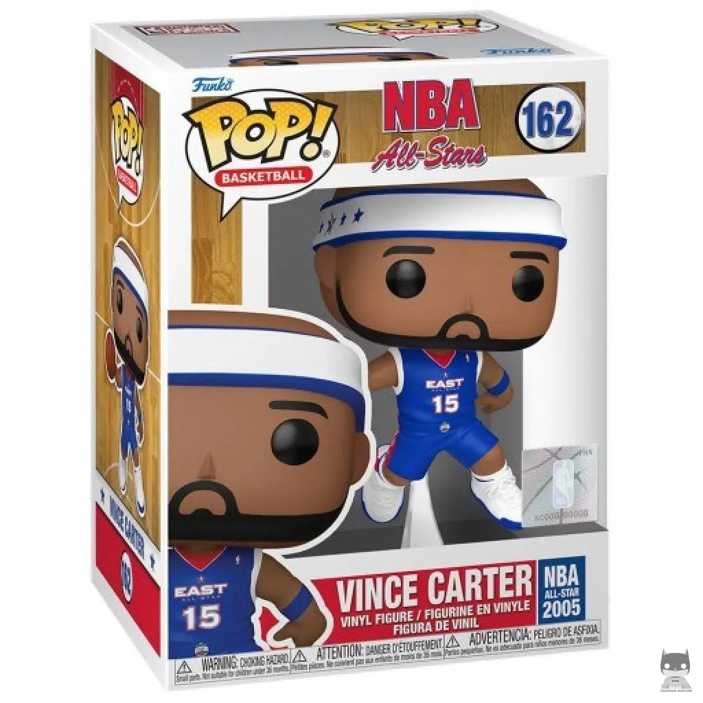 Vince Carter Funko Pop! figure in its box
