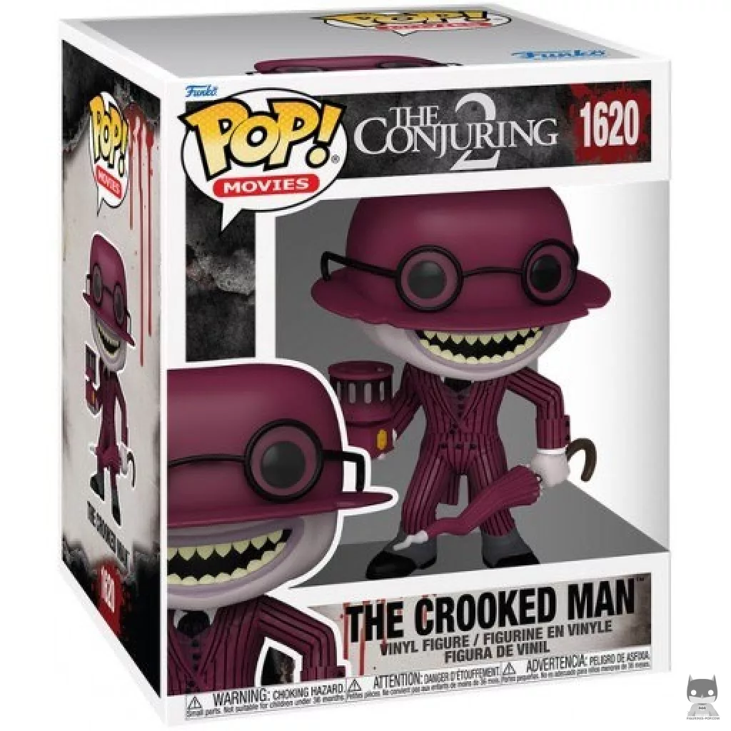 The Crooked Man (SuperSized) Funko Pop! figure in its box