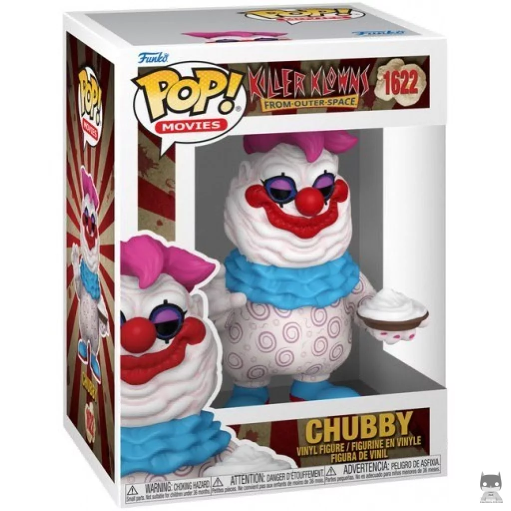 Chubby Funko Pop! figure in its box